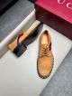 Gucci Man Brown Calfskin Business Leather Shoes 042895 (3)_th.jpg